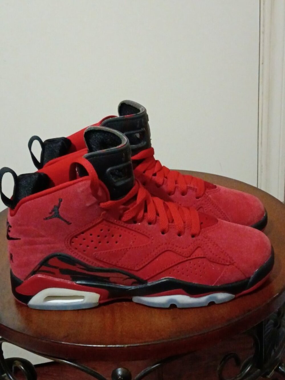 Jordan Jumpman MVP Raging Bull Gym Red GS Youth Boys Size 4Y DZ5577-600